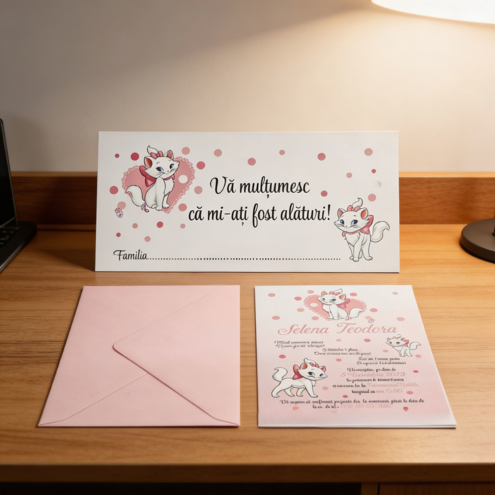 Imagine Invitatie de botez PXB 9047